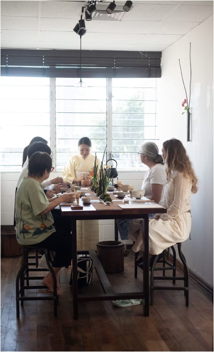 Tea gathering